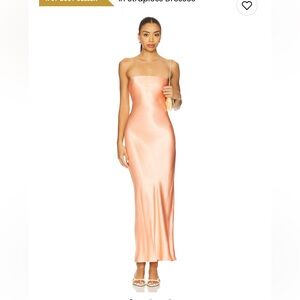 SNDYS Angel Strapless Midi Dress